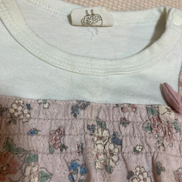 女の子✨90 長袖ロンTシャツ 春秋服 記名なし タグあり✨ 保育園 幼稚園に!