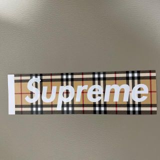 シュプリーム(Supreme)のsupreme BURBERRY ステッカー(ノベルティグッズ)