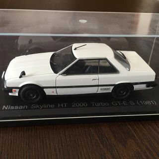 ニッサン(日産)の国産名車  日産 スカイライン HT 2000ターボ  GT-ES  1/43(ミニカー)