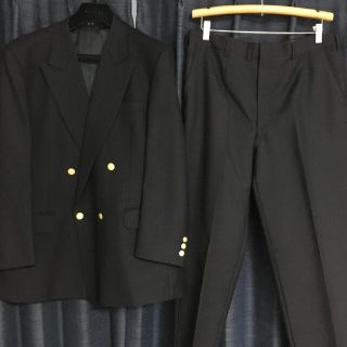 ダックス(DAKS)の【高級✨】DAKS メンズ スーツ セットアップ ウール100 ダークネイビー(セットアップ)