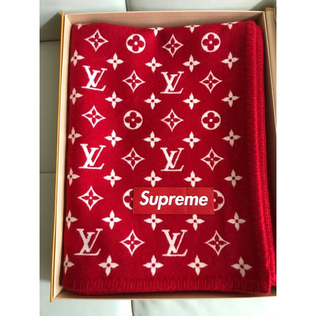 【超希少品】Louis Vuitton×supreme ブランケット 新品未使用