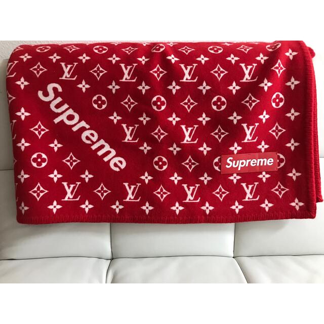 LOUIS VUITTON - 【超希少品】Louis Vuitton×supreme ブランケット