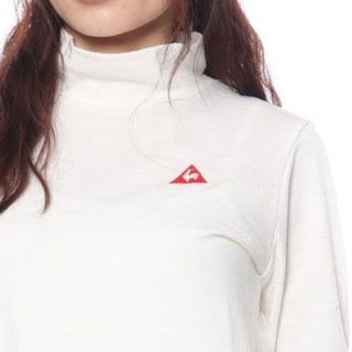 ルコックスポルティフ(le coq sportif)の新品 L lecoq sportif golf ハイネック プロ使用モデル 白(ウエア)