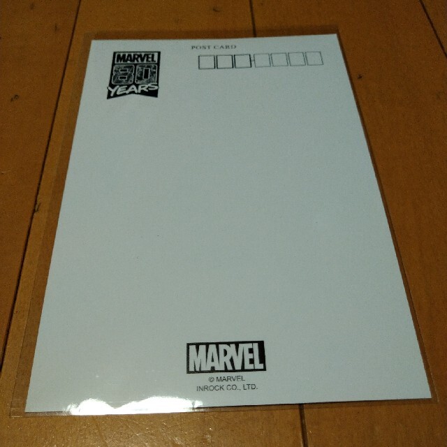 MARVEL(マーベル)のポストカード　マーベル　MARVEL エンタメ/ホビーのコレクション(印刷物)の商品写真