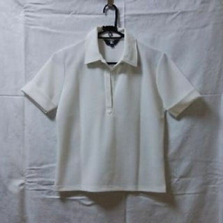 シーケーカルバンクライン(ck Calvin Klein)の未使用品    シーケーカルバンクライン    白半袖ポロシャツ(ポロシャツ)