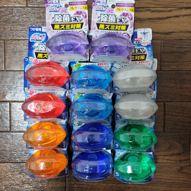 お見舞い 3個セット 液体ブルーレットおくだけ除菌EXフレグランス トイレタンク芳香洗浄剤 アロマティックソープ 本体 70ml 液体ブルーレット おくだけ除菌EX フレグランス リラクゼーションアロマ 70ml*3個セット ブルーレット