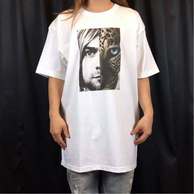 【ビッグ Tシャツ】新品 プリント カートコバーン グランジ ロック コーデ | フリマアプリ ラクマ