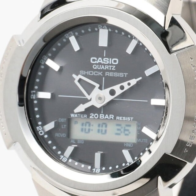 本日最終　CASIO　AWM-500D-1AJF シルバー AW-500