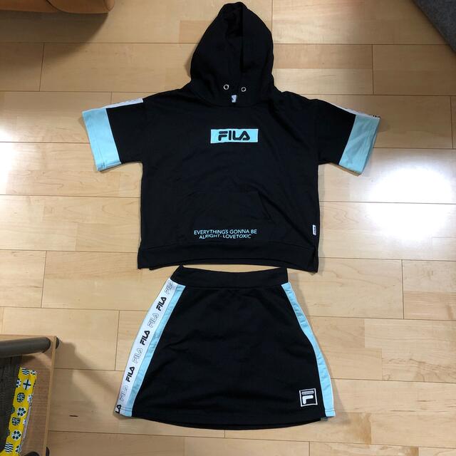 FILA(フィラ)のラブトキ　FIRA上下 キッズ/ベビー/マタニティのキッズ服女の子用(90cm~)(その他)の商品写真