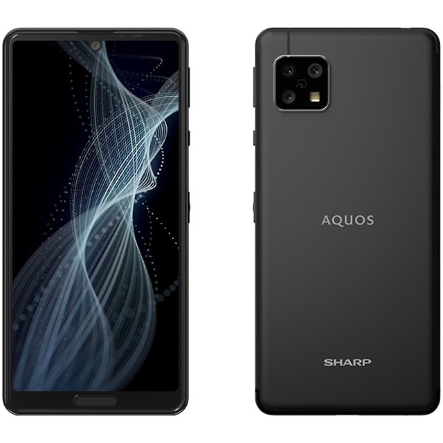 ★新品保証書付　AQUOS sense4 　SH-M15　ブラック　SHARP