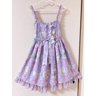 アンジェリックプリティー(Angelic Pretty)のAngelic Pretty Jewel Marineフリルジャンパースカート(ひざ丈ワンピース)