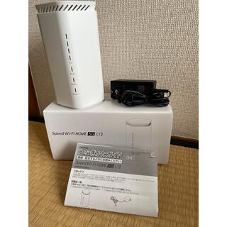 エヌイーシー(NEC)のUQ WiMAX Speed Wi-Fi HOME 5G L12 (その他)