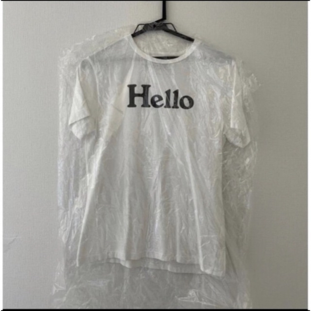マディソンブルー Hello ハロー　Tシャツ　白　ホワイト　01