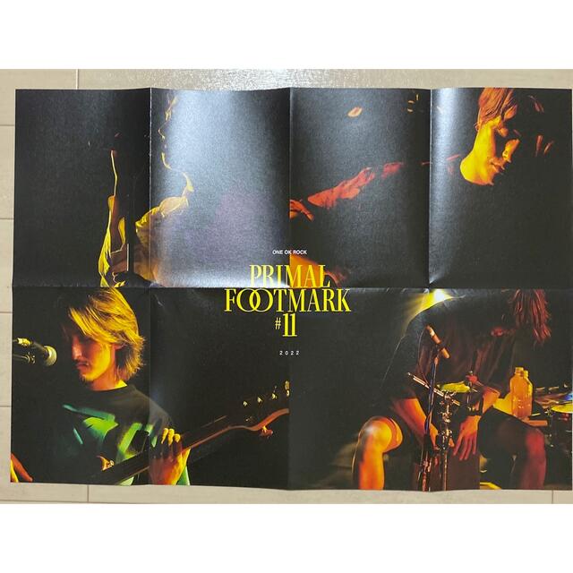 ONE OK ROCK PRIMAL FOOTMARK #11 特典ポスター