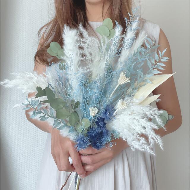 Daisyblue＆ white bouquet