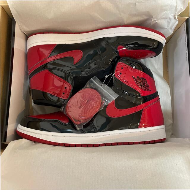 AIR JORDAN1 RETRO HIGH OG BRED PATENT