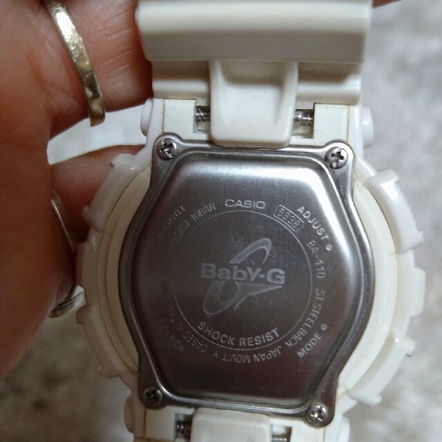 Baby-G(ベビージー)のBaby-g時計ピンクゴールド レディースのファッション小物(腕時計)の商品写真