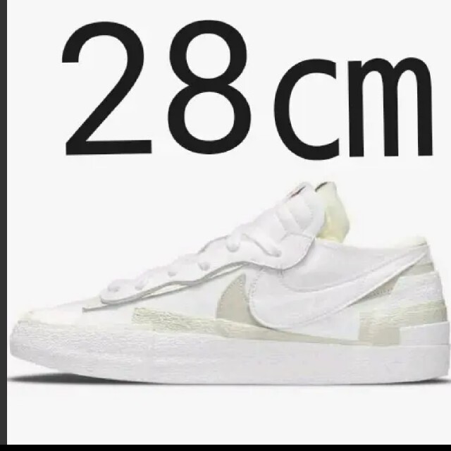 NIKE sacai Blazer Low 28cm