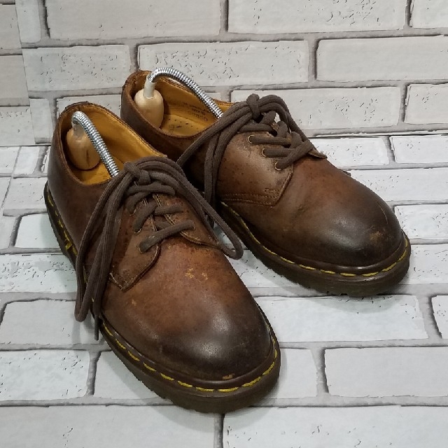 【Dr.Martens】ドクターマーチン 4ホール　ローカットブーツ　英国製