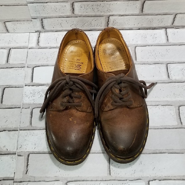 【Dr.Martens】ドクターマーチン 4ホール　ローカットブーツ　英国製