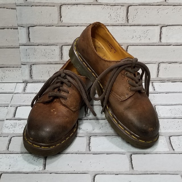 【Dr.Martens】ドクターマーチン 4ホール　ローカットブーツ　英国製