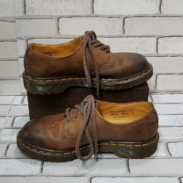 Dr.Martens 4ホール 英国 MADE IN ENGLAND