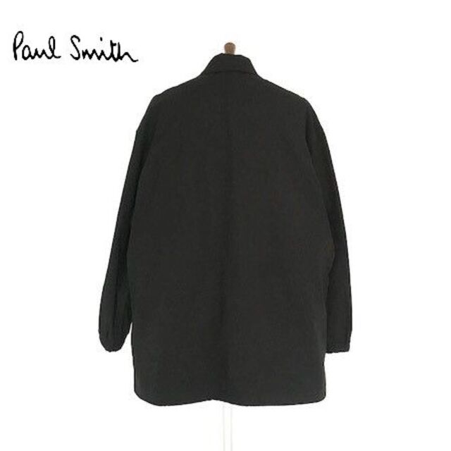 Paul Smith(ポールスミス)の新品☆Paul Smith ハンティングジャケット セミロングコート☆黒☆M メンズのジャケット/アウター(ステンカラーコート)の商品写真