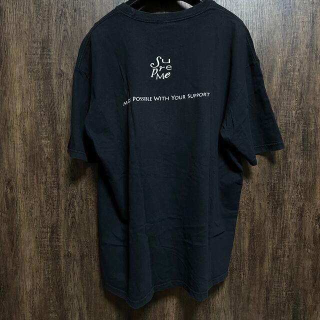 Supreme(シュプリーム)のシュプリーム　黒Tシャツ　XL メンズのトップス(Tシャツ/カットソー(半袖/袖なし))の商品写真