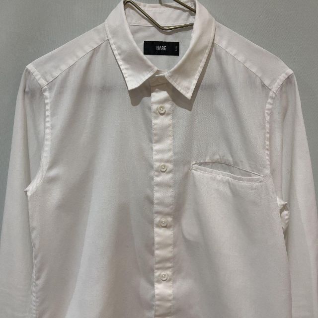 HARE - ハレ HARE シャツ SHIRT 長袖 メンズ S ホワイト 定番 トップスの通販 by 【プロフ必見】 プロカカ|ハレならラクマ HARE - ハレ HARE シャツ SHIRT 長袖 メンズ S ホワイト 定番 トップスの通販 by 【プロフ必見】 プロカカ|ハレならラクマ