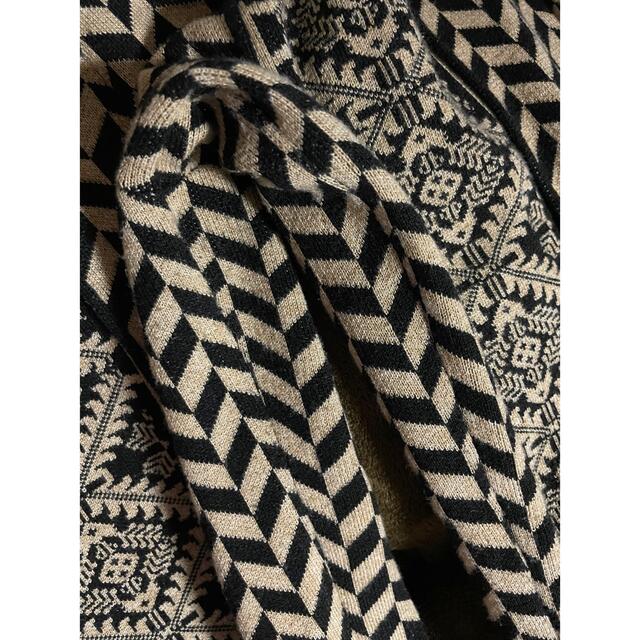 Ameri VINTAGE(アメリヴィンテージ)のAMERI HERRINGBONE JACQUARD KNITPANTSベージM レディースのパンツ(その他)の商品写真