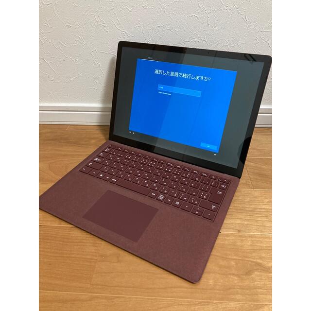 Microsoft Surface Laptop2 バーガンディ