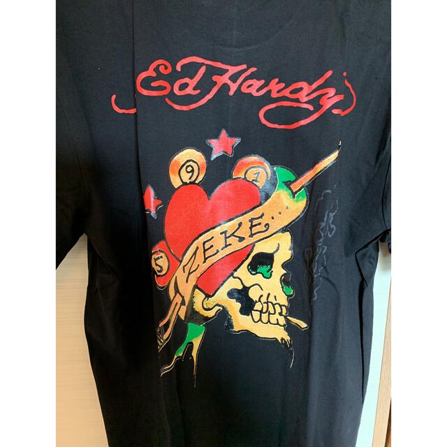 Ed Hardy(エドハーディー)の新品 人気デザイン エド ハーディー  メンズ Tシャツ ブラック Mサイズ メンズのトップス(Tシャツ/カットソー(半袖/袖なし))の商品写真