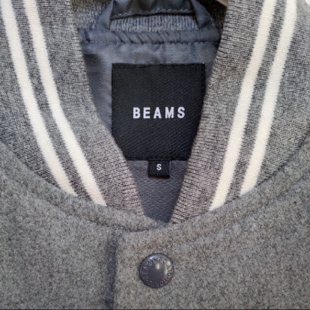 BEAMS(ビームス)のはなこ様専用　BEAMS ライトメルトン スタジャン S メンズのジャケット/アウター(スタジャン)の商品写真
