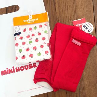 ミキハウス(mikihouse)のミキハウス 新品レギンス＆ショーツ 110(パンツ/スパッツ)