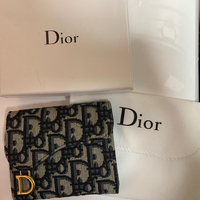 Dior 三つ折財布