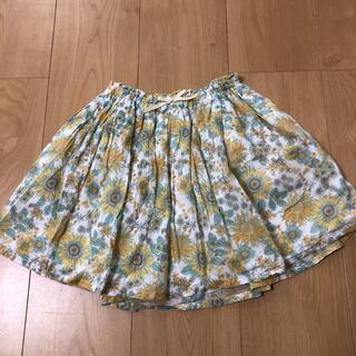 プティマイン(petit main)の【yachiko様専用】プティマイン　花柄スカート　120cm(スカート)