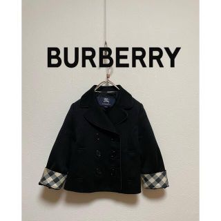 バーバリー(BURBERRY)の美品　BURBERRY  入学式　バーバリー　女の子ダブルジャケット　110cm(ジャケット/上着)