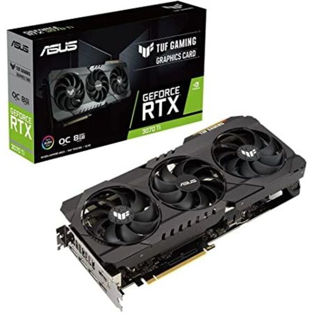 ASUS TUF GeForce RTX 3070 TiPCパーツ