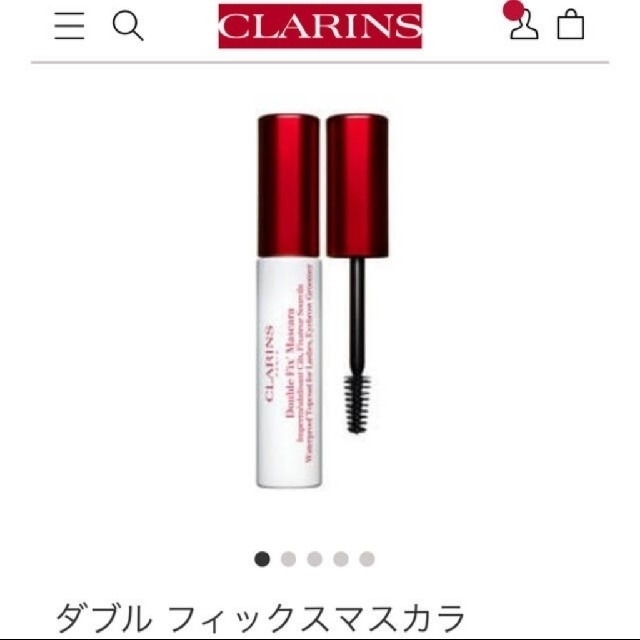 CLARINS(クラランス)の【最終値下げ中❗】　クラランス　ダブルフィックスマスカラ コスメ/美容のベースメイク/化粧品(マスカラ下地/トップコート)の商品写真