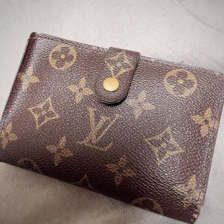 ルイヴィトン(LOUIS VUITTON)のルイヴィトン 二つ折り財布 モノグラム がま口(財布)