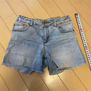 ザラ(ZARA)のZara girl ザラ デニム ショートパンツ 140(パンツ/スパッツ)