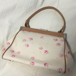 マルニ(Marni)のMARNI ワンハンドルがま口フラワーバッグ(ハンドバッグ)