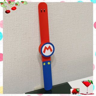 ニンテンドウ(任天堂)の【美品】マリオ パワーアップバンド〈スーパーニンテンドーワールド〉(キャラクターグッズ)