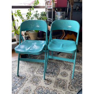 IKEA FRODE フロデ 折り畳みパイプチェア2脚