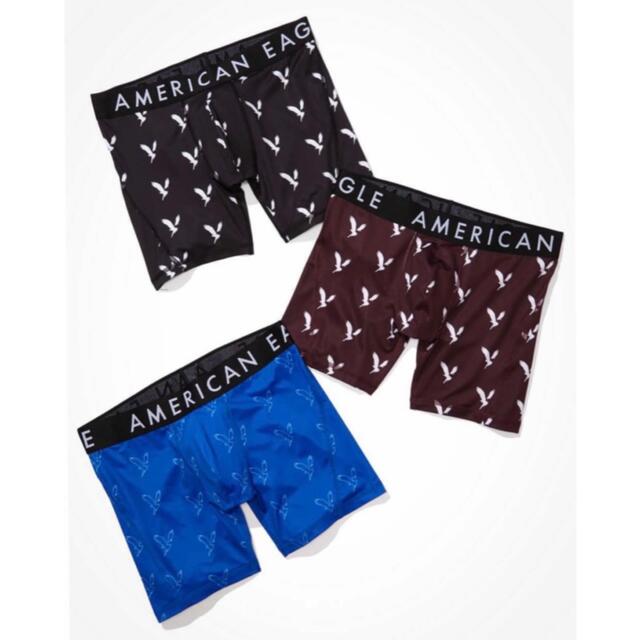 American Eagle(アメリカンイーグル)のアメリカンイーグル　ボクサーパンツ　3セット メンズのアンダーウェア(ボクサーパンツ)の商品写真