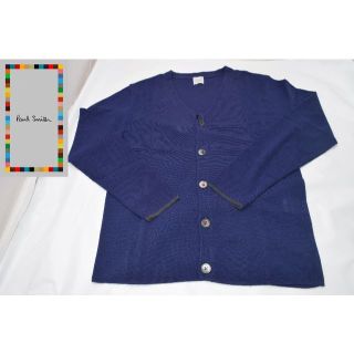 ポールスミス(Paul Smith)の新品☆Paul Smith サマー ニット カーディガン☆ブルー☆Mサイズ(カーディガン)