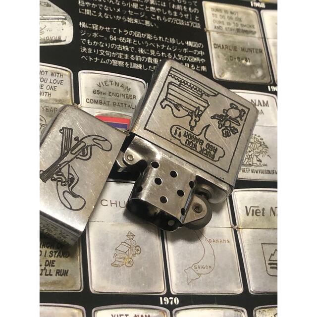 ZIPPO(ジッポー)の【ベトナムZIPPO】本物 1971年製ベトナムジッポー「スヌーピー」 メンズのファッション小物(タバコグッズ)の商品写真