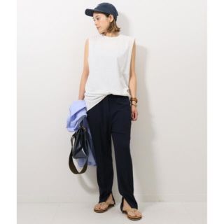 ドゥーズィエムクラス(DEUXIEME CLASSE)の新品 AP STUDIO Twist ノースリーブ トップ(カットソー(半袖/袖なし))