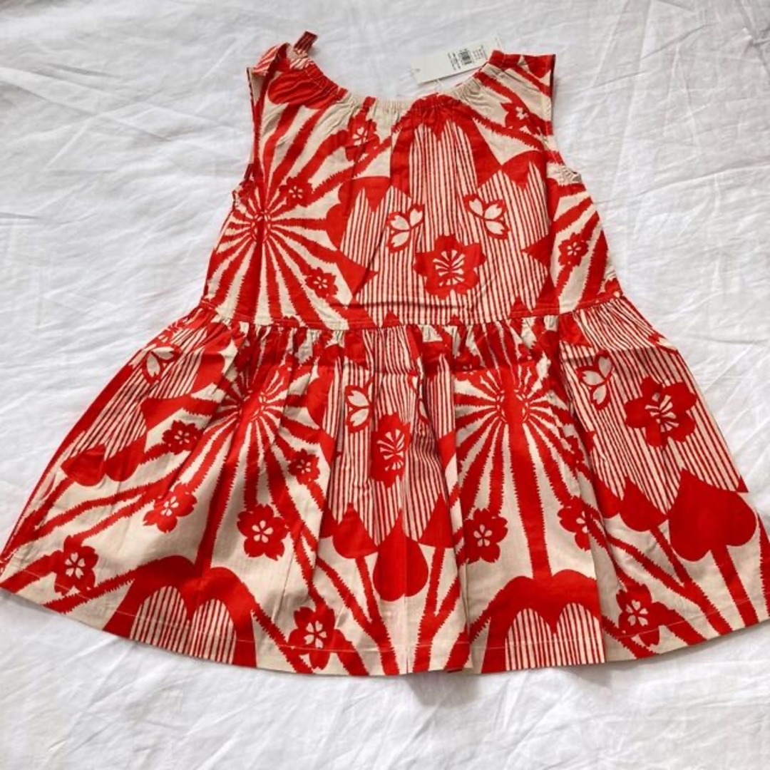 CARAMEL フラワープリントワンピース 104 新品 - ワンピース