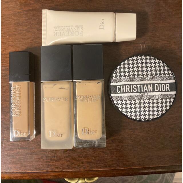 Christian Dior(クリスチャンディオール)の超お得！ディオールクッションファンデメイクアップベースセット コスメ/美容のベースメイク/化粧品(ファンデーション)の商品写真